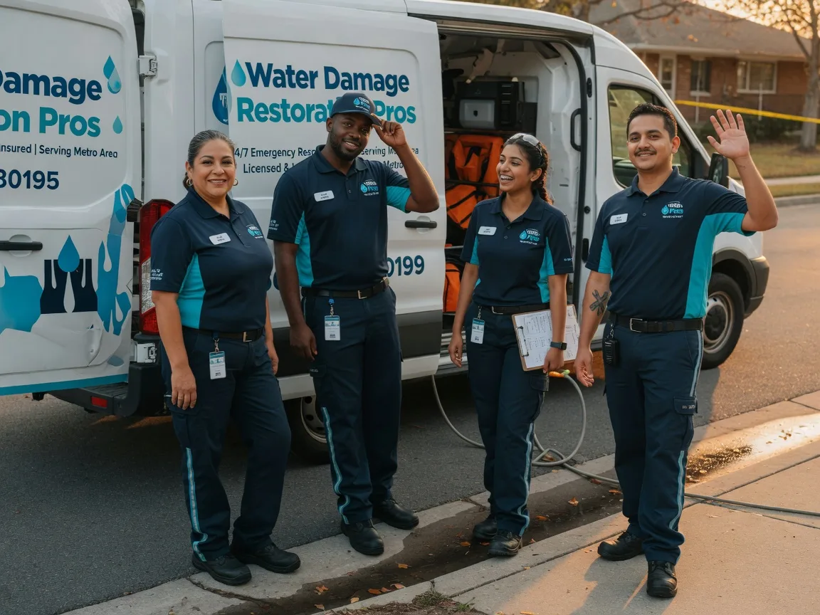 Water Damage Restoration company in Sun, LA