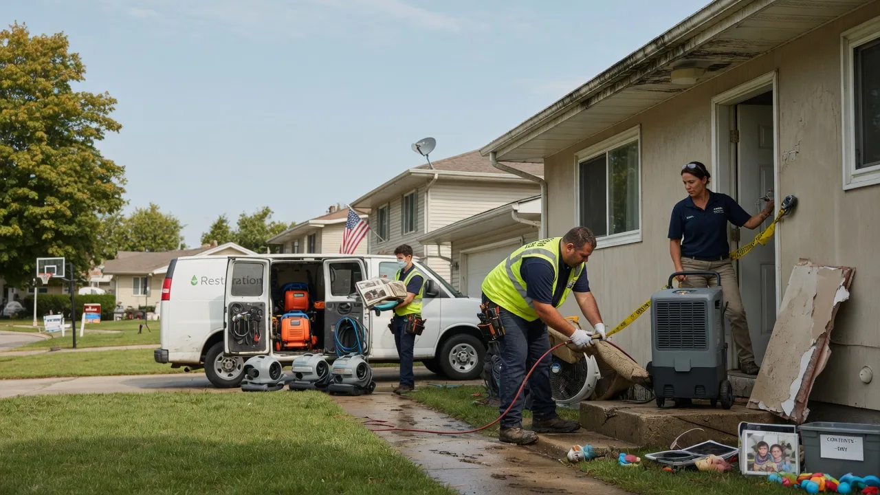 Water Damage Restoration in Sun, LA near me